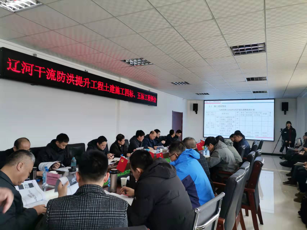 辽河干流防洪提升工程土建施工四标、五标2月工程例会顺利召开.png